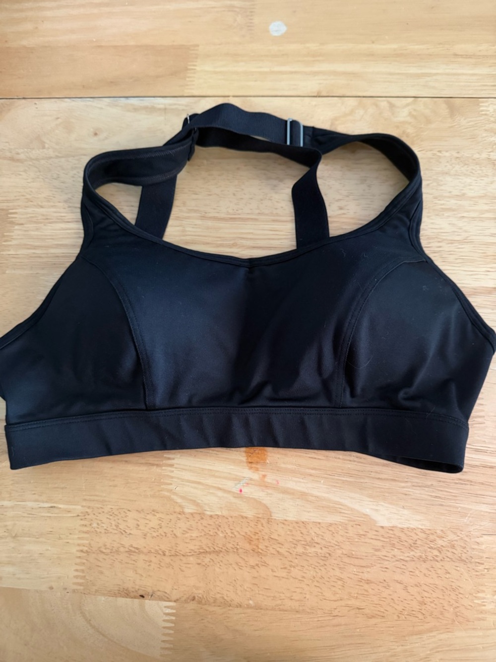 aerie Black Racerback Low-Impact Sports Bra